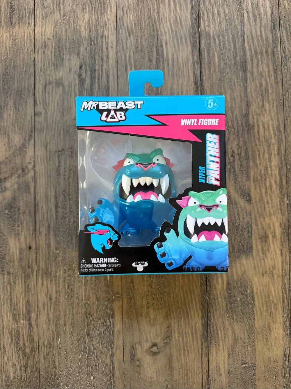 Mr beast Lab Hyper Panther Vinyl Figure New in box